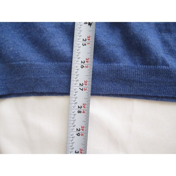 Men Calvin Klein Extra Fine Merino V Neck Pullover Sweater Sz XXL (MT656) - Picture 5 of 9